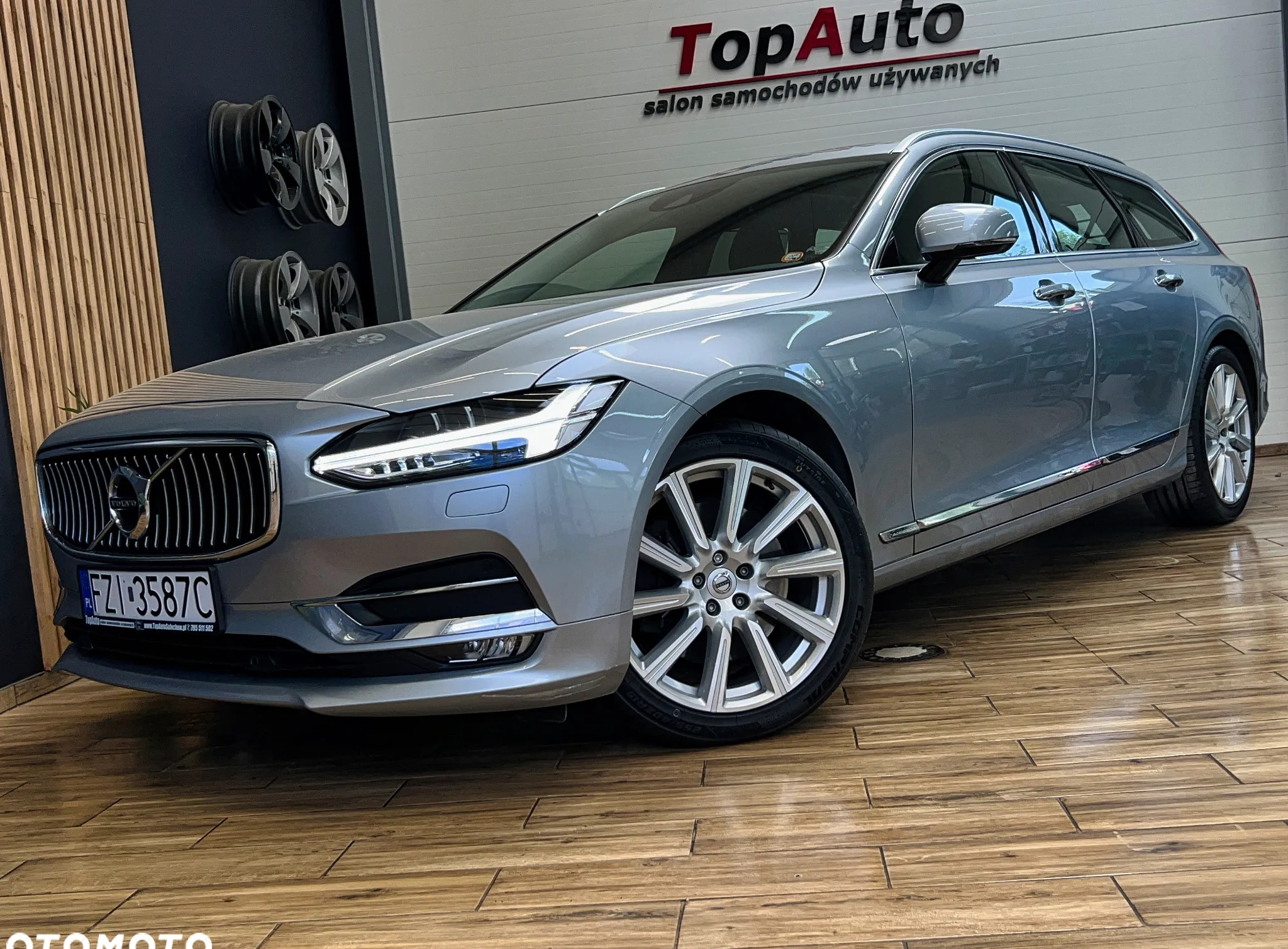 volvo v90 lubuskie Volvo V90 cena 127900 przebieg: 94000, rok produkcji 2017 z Ośno Lubuskie